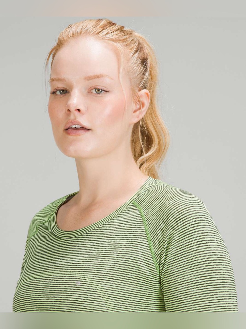 Lululemon Swiftly Tech Long Sleeve 2.0 Race Wee Are From Space Faded Zip Size 4
